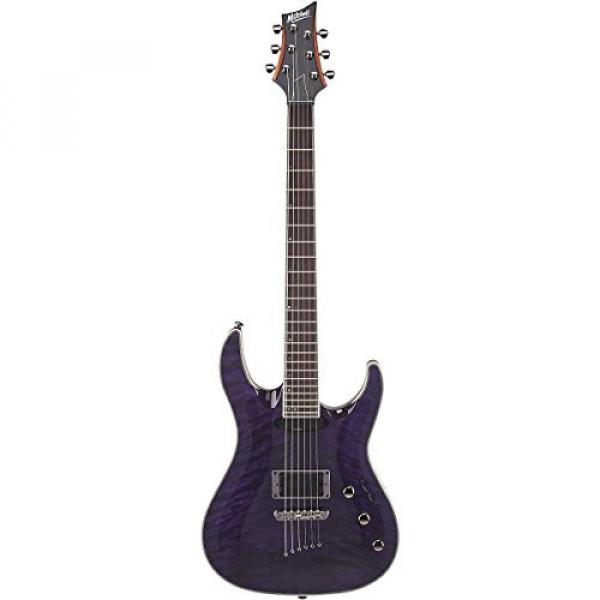 Mitchell MD400 Modern Rock Double-Cutaway Electric Guitar Purple #3 image