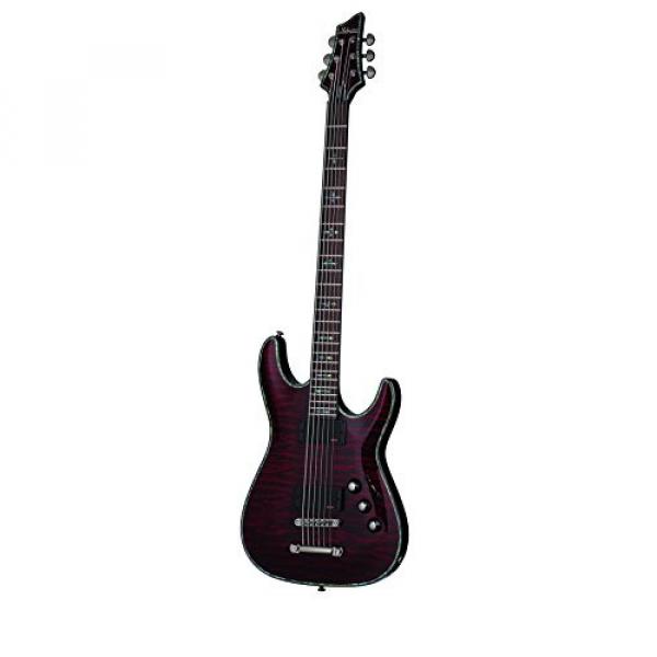 Schecter HELLRAISER C-VI Baritone 6-String Electric Guitar, Black Cherry #1 image