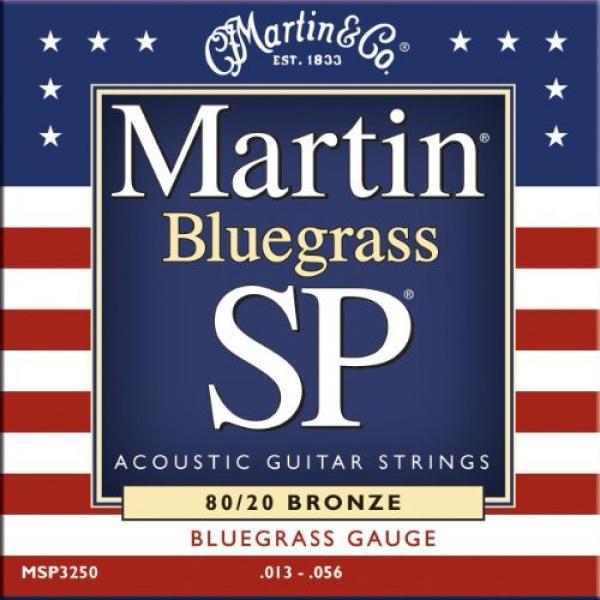 Martin guitar strings martin MSP3250 martin d45  martin Bluegrass acoustic guitar martin SP martin guitars acoustic 80/20 Bronze Acoustic Guitar Strings, Medium #1 image