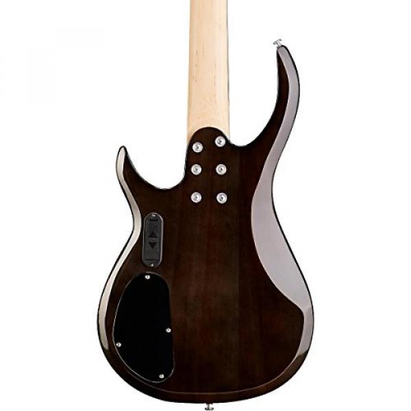 Rogue LX405 Series III Pro 5-String Electric Bass Guitar Transparent Black #2 image