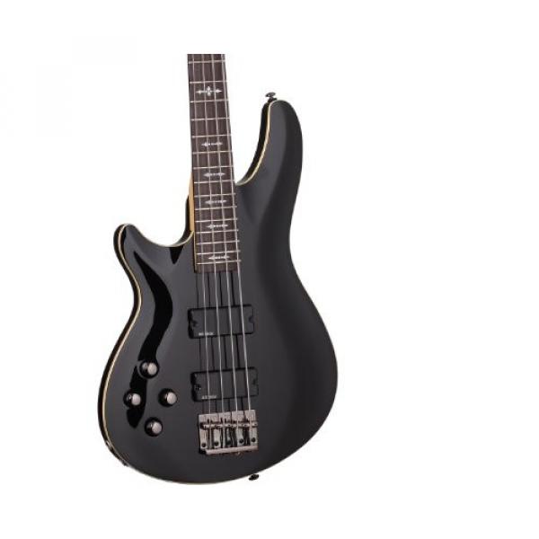 Schecter OMEN-4 Left Handed 4-String Bass Guitar, Black #2 image