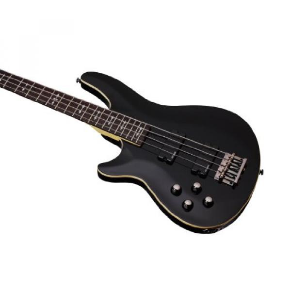 Schecter OMEN-4 Left Handed 4-String Bass Guitar, Black #4 image