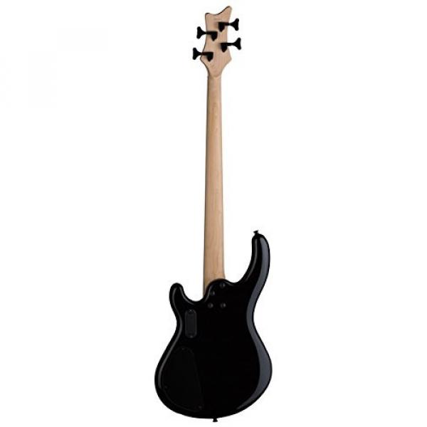 Dean E2 BM TBB Edge 2 Burled Maple Bass Guitar, Trans Blackburst #2 image