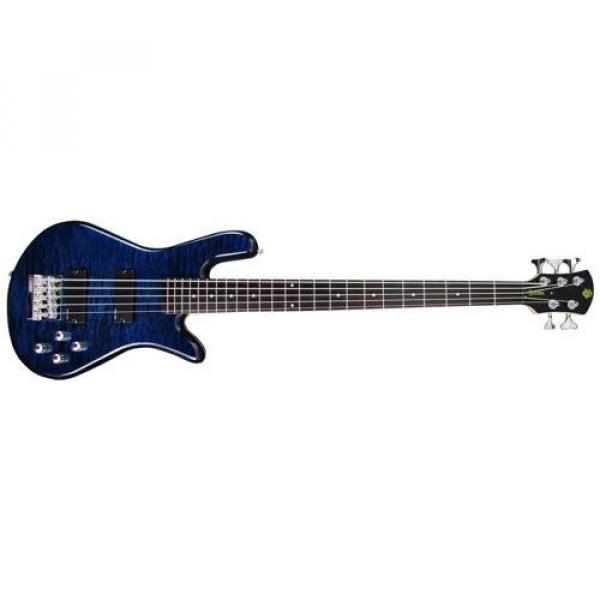 Spector Legend 5 Standard 5-String Bass Guitar (Black Stain Gloss) #1 image