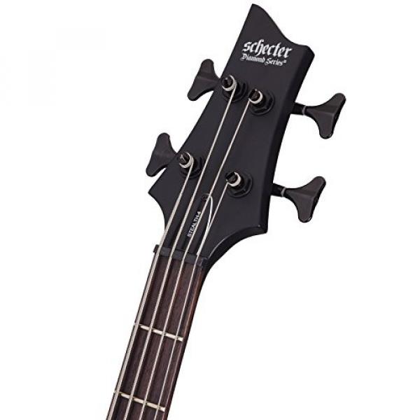 Shecter 2522 STILETTO STEALTH-4 Bass Guitar w/ Hardshell Case #6 image