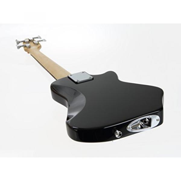 Shredneck Left Handed Z-Series Travel Bass - Black - STBS-BK-LH #4 image
