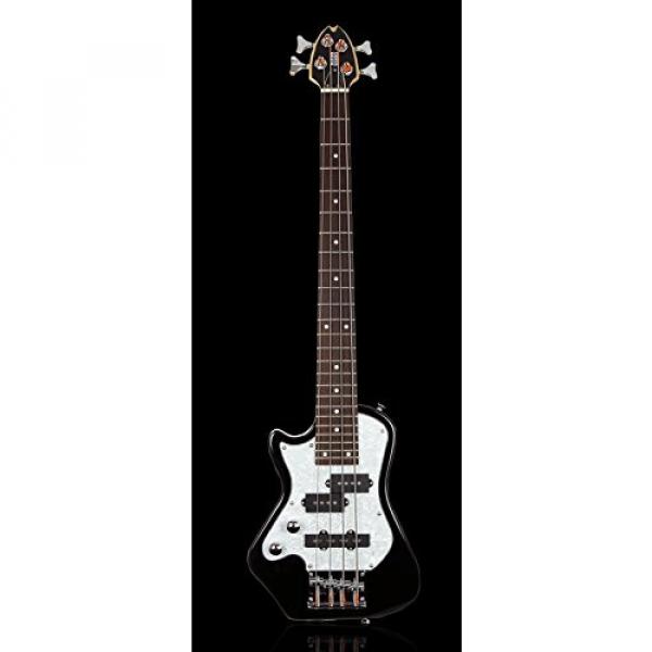 Shredneck Left Handed Z-Series Travel Bass - Black - STBS-BK-LH #7 image