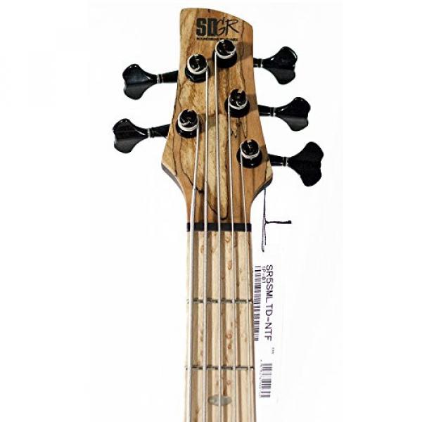 Ibanez SR5SMLTD Natural Flat 5-string Electric Bass w/ Gigbag #3 image