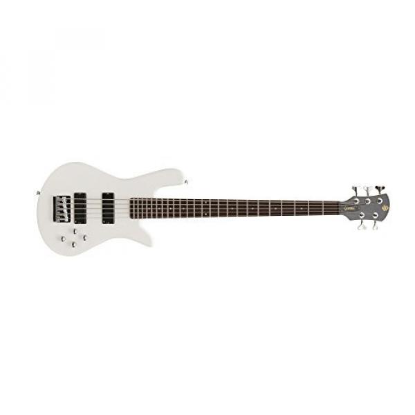 Spector LG5STDWH Legend5 Standard White Gloss Bass Guitar #1 image