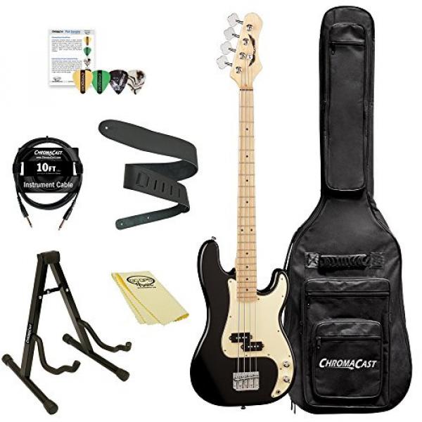Dean Guitars PARAMOUNT M CBK-KIT-1 4-String Bass Guitar Pack #1 image