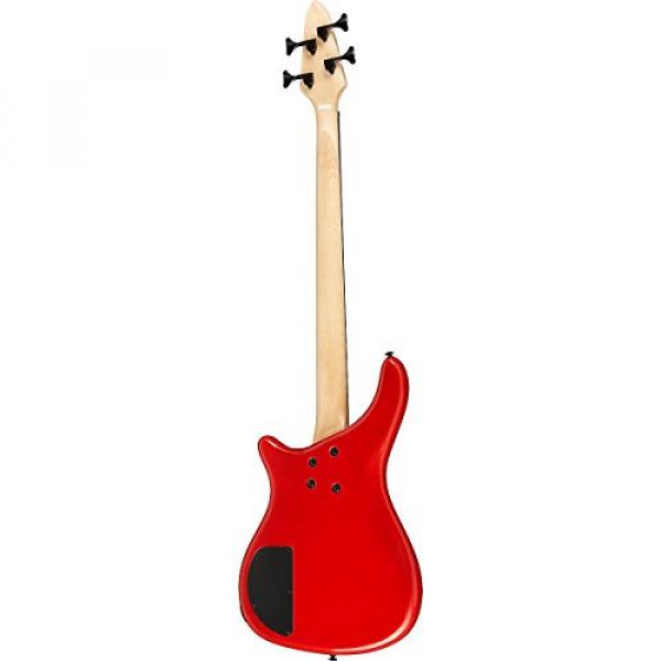 Rogue LX200BF Fretless Series III Electric Bass Guitar Candy Apple Red #2 image