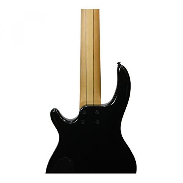 Dean E5 EMG CBK Edge 5-String Bass Guitar with EMGs, Classic Black #3 image