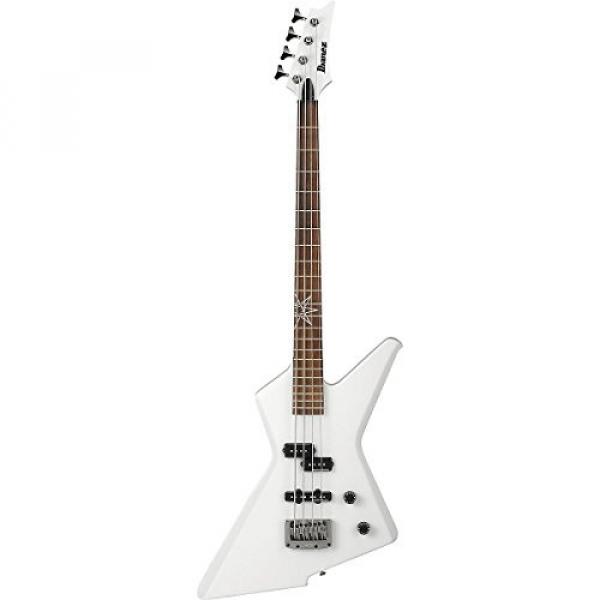 Ibanez MDB4 Mike D'Antonio Signature 4-String Electric Bass Guitar White #3 image