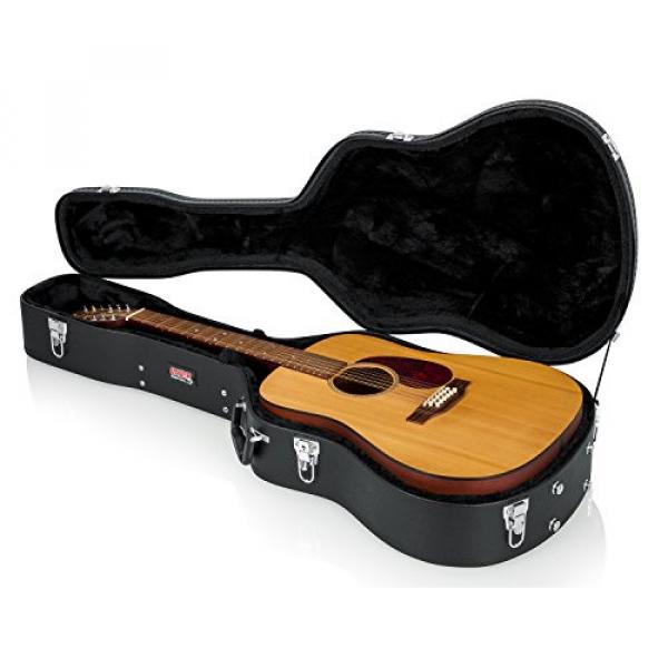 Gator Cases GWE-DREAD 12 Acoustic Guitar Case for 6 or 12 String Acoustic Dreadnought Guitars #3 image