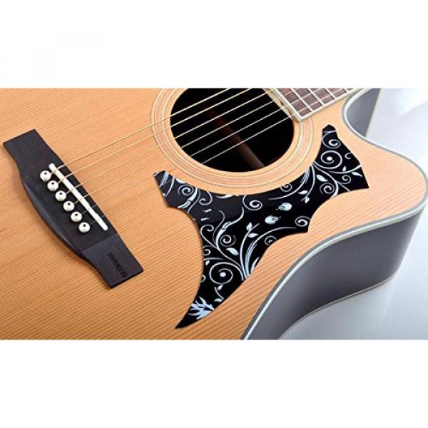 JIERUI Acoustic Guitar Pickguard Set, Self Adhesive, Pack of 6 #6 image