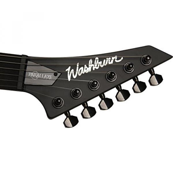 Washburn PXS2000RC Parallaxe PXS Series Solid-Body Electric Guitar, Carbon Black Finish #5 image