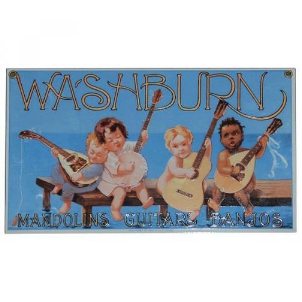 Washburn Guitars Porcelain Sign #1 image