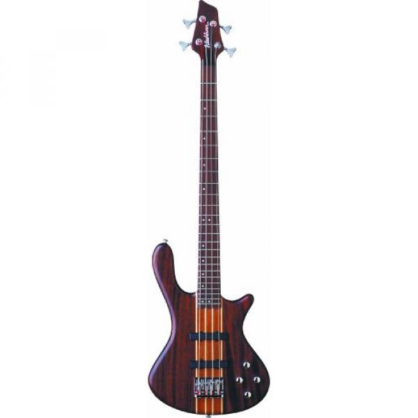 Washburn Taurus 5-String Bass (Natural Matte) with GB6 Gig Bag. #1 image