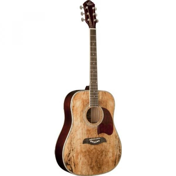 Oscar Schmidt OG2SM   Acoustic Guitar - Spalted Maple #1 image