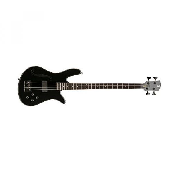 Spector SCORE4BKFL core 4 Black Gloss Bass Guitar, Lined Fretless Bartolini Pickup #1 image