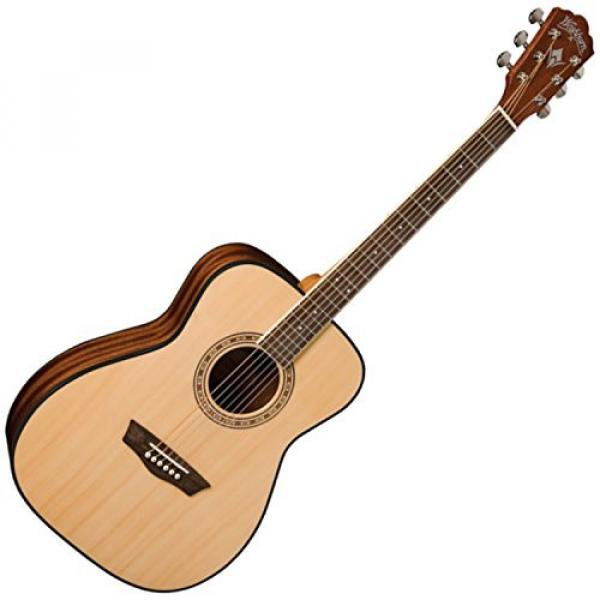 Washburn WF5K Apprentice 5 Acoustic Folk Guitar w/ Case #2 image