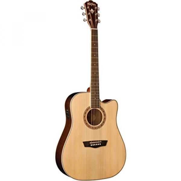 Washburn WD20 Series WD20SCE Acoustic Electric Guitar #1 image