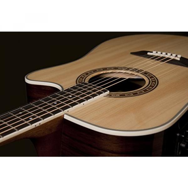 Washburn WD20 Series WD20SCE Acoustic Electric Guitar #4 image