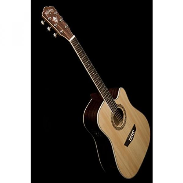 Washburn WD20 Series WD20SCE Acoustic Electric Guitar #5 image
