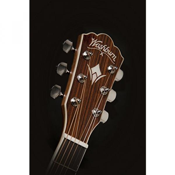 Washburn WD20 Series WD20SCE Acoustic Electric Guitar #6 image