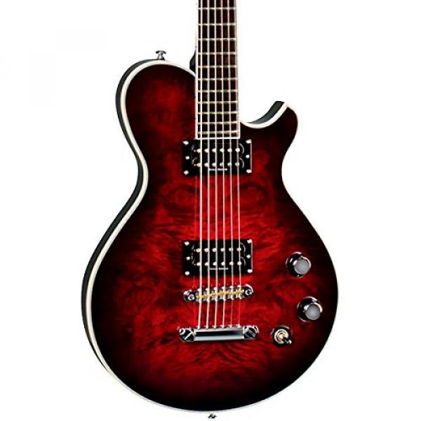 Michael Kelly MKPBBARITRB Patriot Baritone Solid-Body Electric Guitar, Black Cherry Burst #1 image