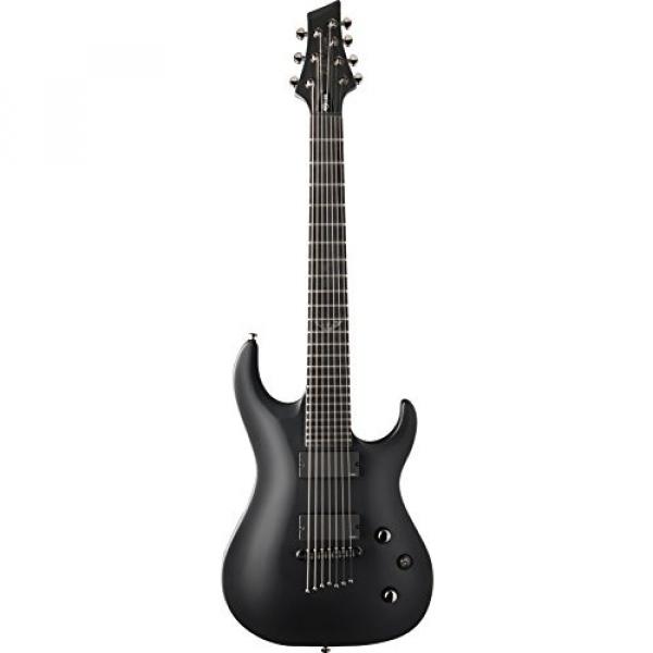 Washburn PXM27EC Parallaxe PXM Series 7-String Solid-Body Electric Guitar, Carbon Black Finish #1 image
