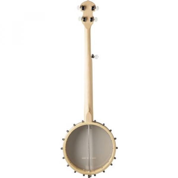 Washburn B102 5-String Banjo, Natural Satin Finish #2 image