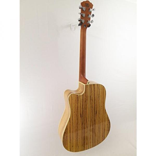 Washburn Model WCSD32SCE Woodcraft series Acoustic Electric Guitar #4 image