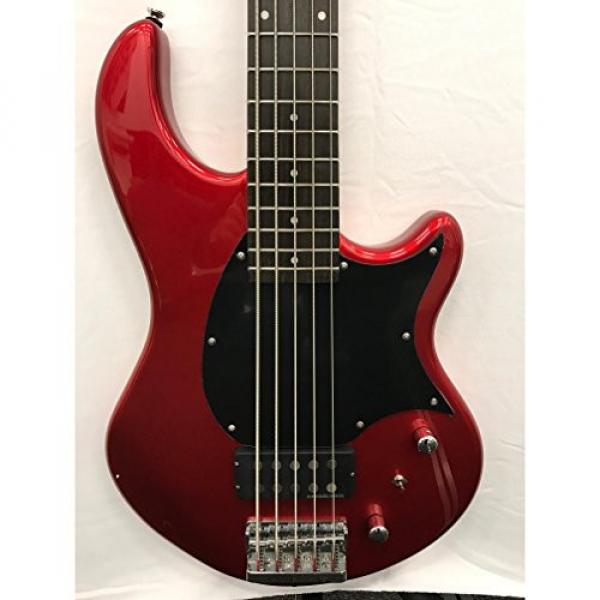 Fernandes Atlas 5 Deluxe Bass Guitar - Candy Apple Red #2 image