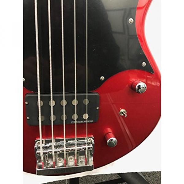Fernandes Atlas 5 Deluxe Bass Guitar - Candy Apple Red #4 image