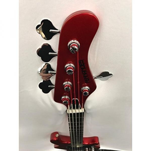 Fernandes Atlas 5 Deluxe Bass Guitar - Candy Apple Red #5 image