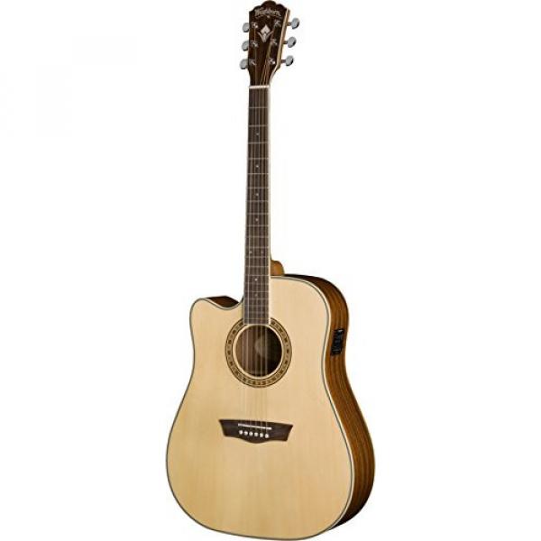 Washburn WD10 Series WD10SCELH Acoustic Guitar #1 image