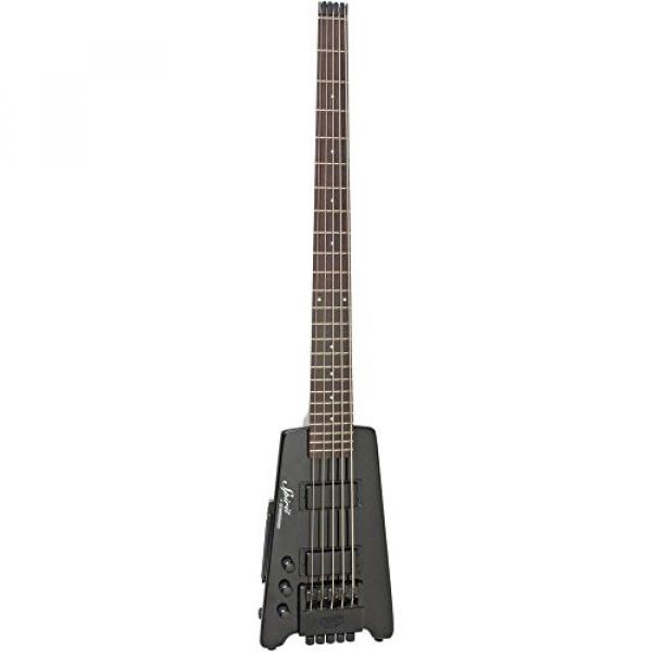 Steinberger  Spirit XT-25 Solid Body Left Handed Electric 5 String Bass Guitar, Black #2 image