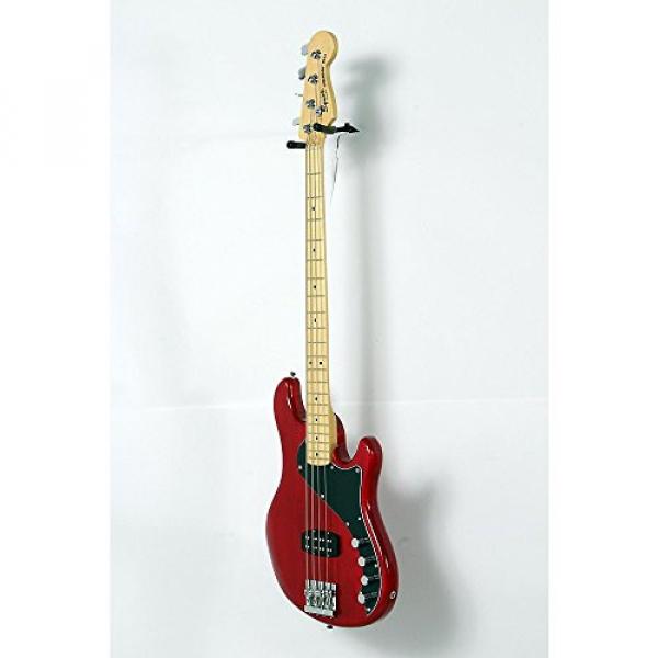 Squier Deluxe Dimension Bass IV Maple Fingerboard Electric Bass Guitar Level 2 Transparent Crimson Red 888365981772 #1 image