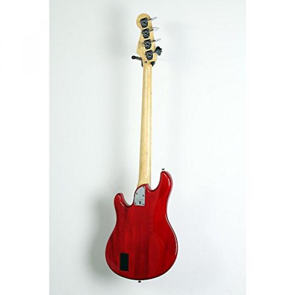 Squier Deluxe Dimension Bass IV Maple Fingerboard Electric Bass Guitar Level 3 Transparent Crimson Red 190839070029 #2 image