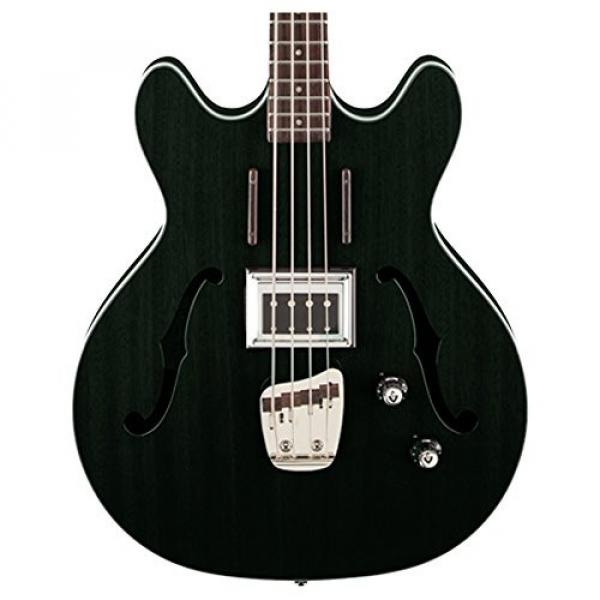 Guild Starfire Bass Guitar with Case, 12 Pick Sampler, &amp; GoDpsMusic Polish Cloth, Black #2 image
