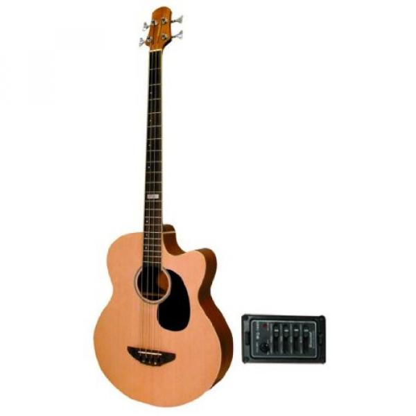 Trinity River Acoustic-Electric Bass Guitar with Spruce Top - OB3CENSZ #1 image