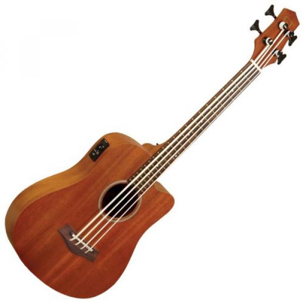 Goldtone M Bass Microbass Short-Scaled Acoustic Electric Bass w/Gig Bag, Stand, and Tuner #3 image