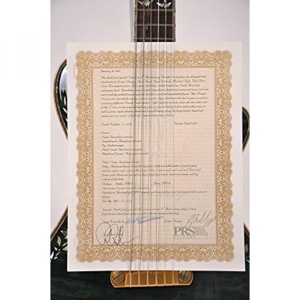 PRS Private Stock Electric Guitar #1294 Brazilian rosewood Neck, Fingerboard and Headstock Veneer #5 image