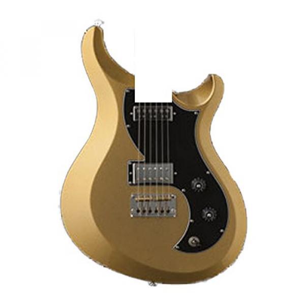 PRS V2PB05_EC S2 Vela Electric Guitar, Egyptian Gold Metallic with Bird Inlays &amp; Gig Bag #1 image