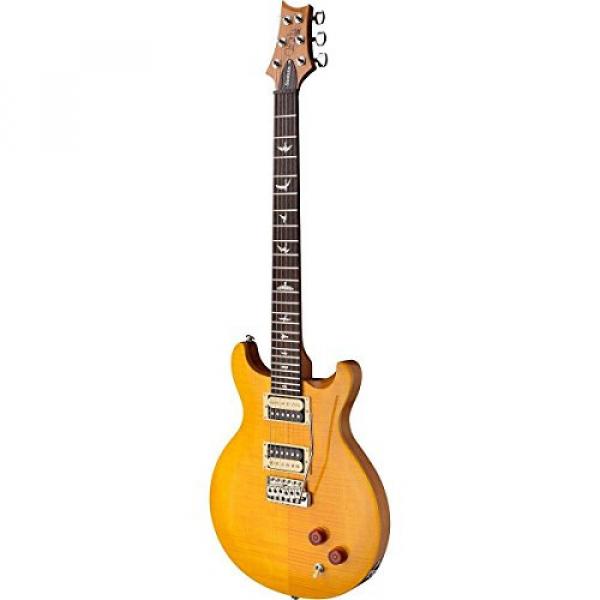 PRS CS4SY SE Santana Electric Guitar (Santana Yellow) w/ Gig Bag, Locking Stand, Tuner, and Lock-it Strap #2 image