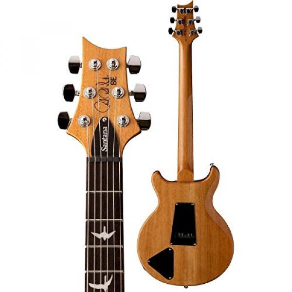 PRS CS4SY SE Santana Electric Guitar (Santana Yellow) w/ Gig Bag, Locking Stand, Tuner, and Lock-it Strap #5 image
