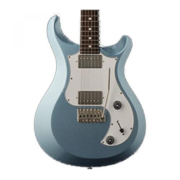PRS D2TD13_IF S2 Standard 22 Electric Guitar, Ice Blue Fire Mist with Dot Inlays &amp; Gig Bag #1 image