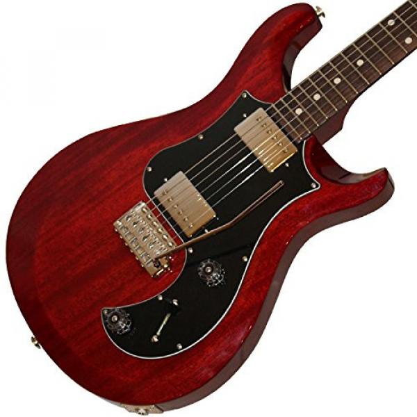 PRS D2TD03VC S2 Standard 22 Vintage Cherry Electric Guitar with Gig Bag, Stand, Tuner, Picks, Cable, Strap, Cloth, Polish and Cleaner #4 image