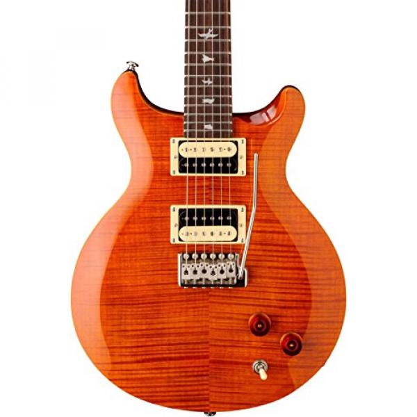 PRS SE Carlos Santana Electric Guitar Orange #1 image